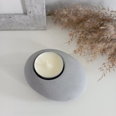 Betonový svícen Ovalis BETON home