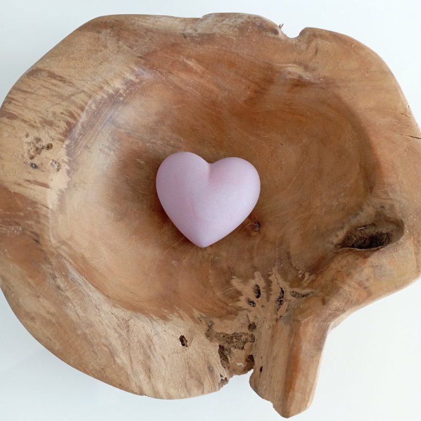 Betonové srdíčko malé 4 cm BETON home - Barva: Šedá