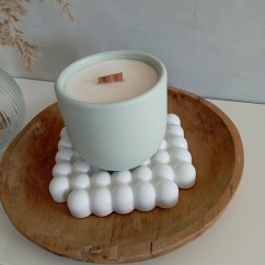 Betonový podtácek bublinky atyp velký BETON home