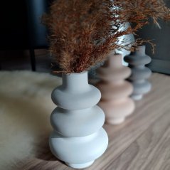 Váza na květiny Donut BETON home
