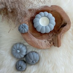 Betonová sada dýní a svícnu 5ks BETON home