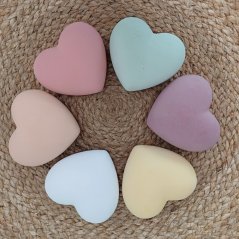 Betonové srdíčko velké - 6cm BETON home