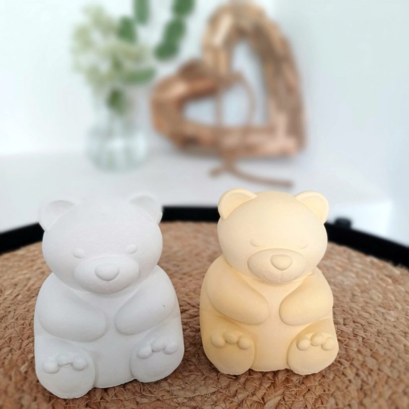 Betonový medvídek puclík BETON home