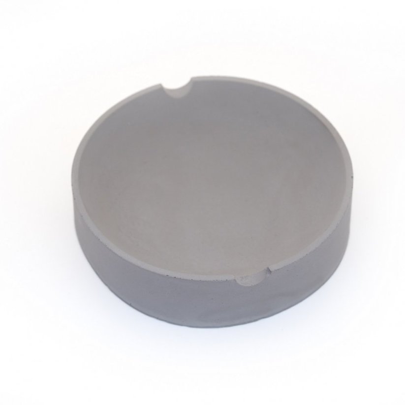 Betonový popelník kulatý BETON home - Barva: Šedá