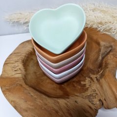 Betonová dózička srdíčko BETON home