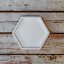 Betonový podtácek hexagon BETON home - Barva: Oranžová