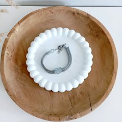 Betonový podtácek bublinky kulatý velký BETON home