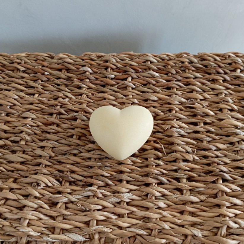 Betonové srdíčko malé 4 cm BETON home - Barva: Šedá