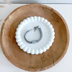 Betonový podtácek bublinky kulatý velký BETON home