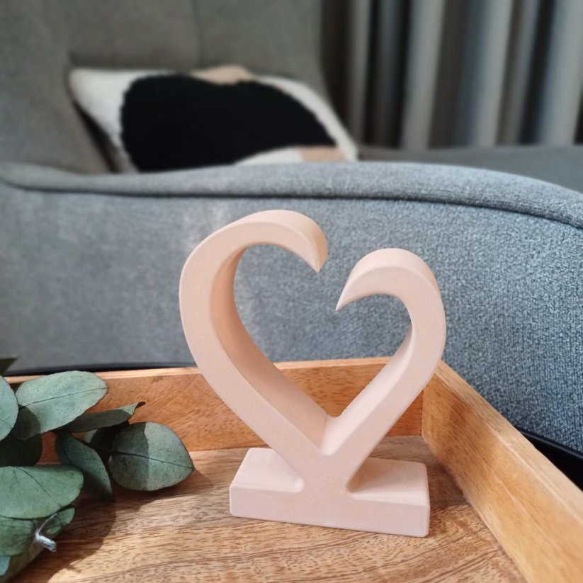 Srdce z lásky BETON home