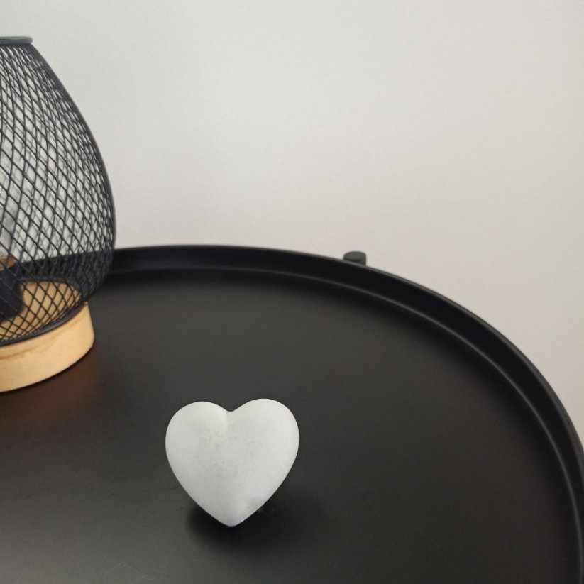 Betonové srdíčko malé 4 cm BETON home - Barva: Šedá