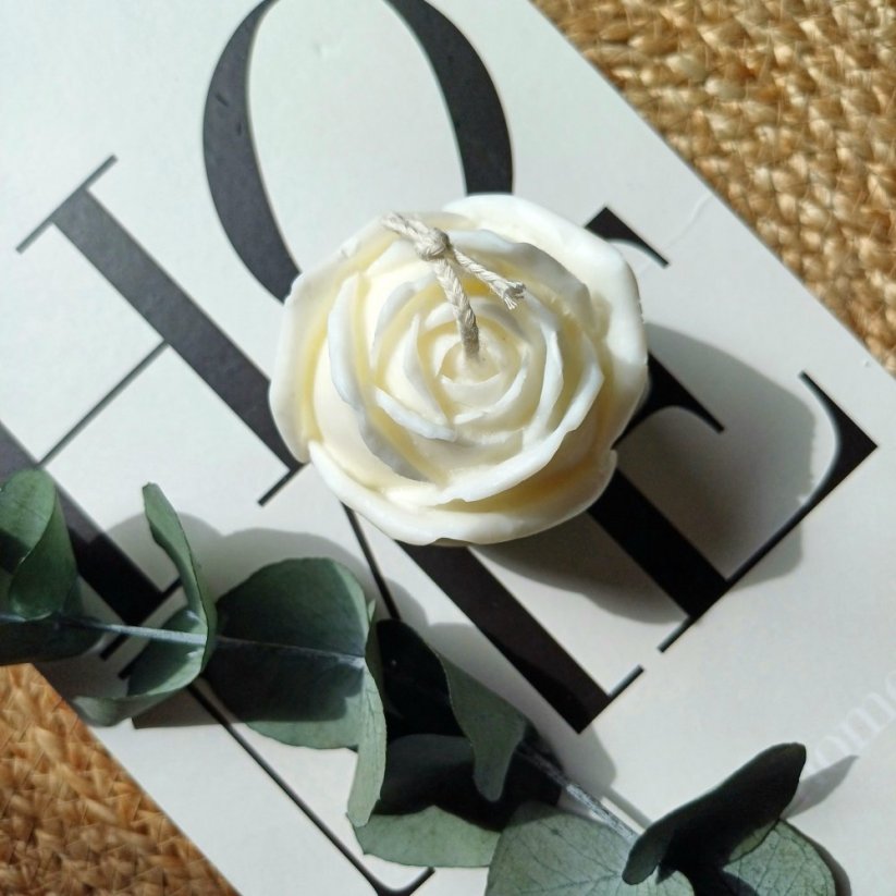 Sójová svíčka Růže