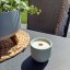 Sójová svíčka Bzuko STOP s dřevěným knotem / Citronela x citronová tráva s repelentem proti hmyzu