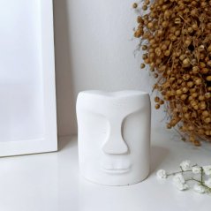 Betonová soška hlava Moai 4 BETON home